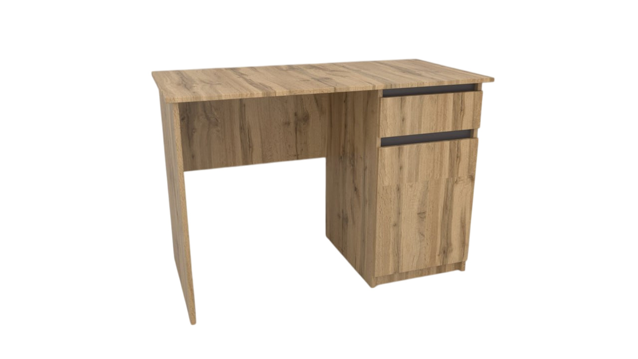 Стіл комп'ютерний ПРОЕКТ МЕБЛІ 1100*550*750 СК-02-03 дуб аппалачі